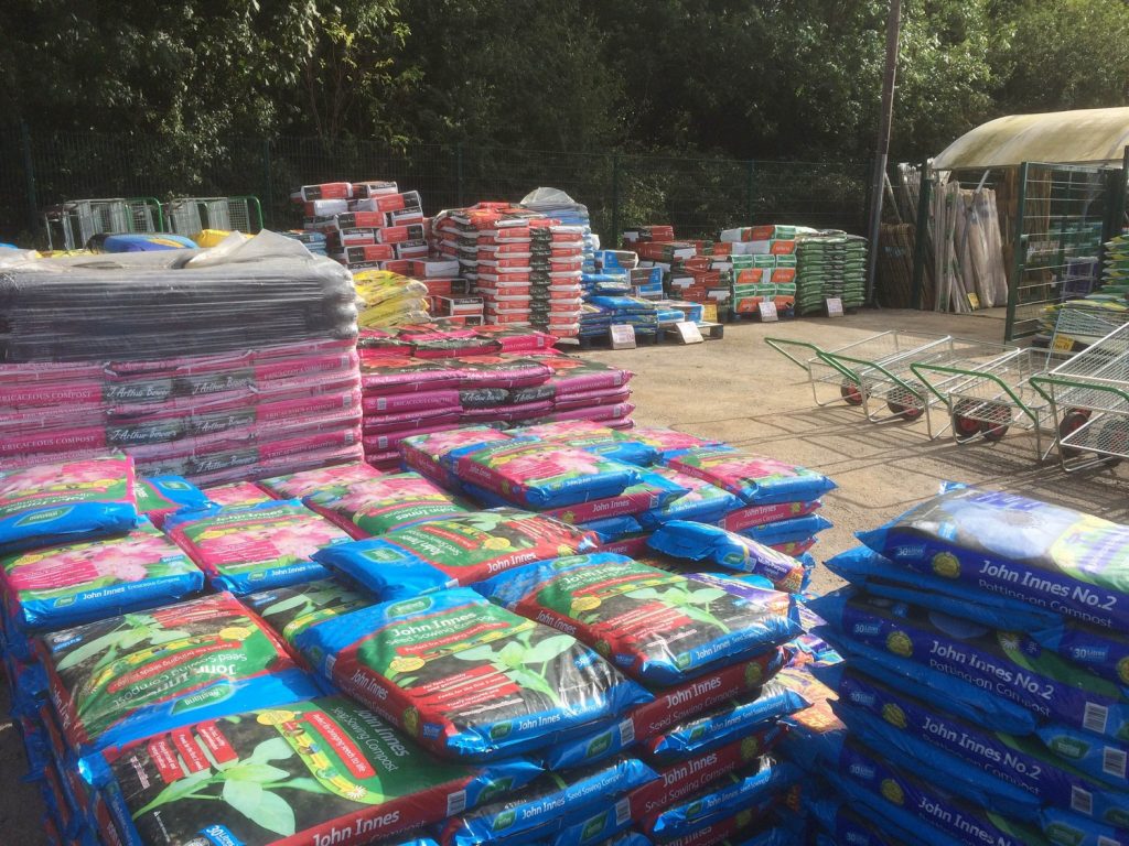 Compost at Sharnford Garden Centre